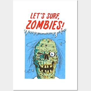 Surf Zombies Posters and Art